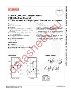 FOD250LT datasheet  